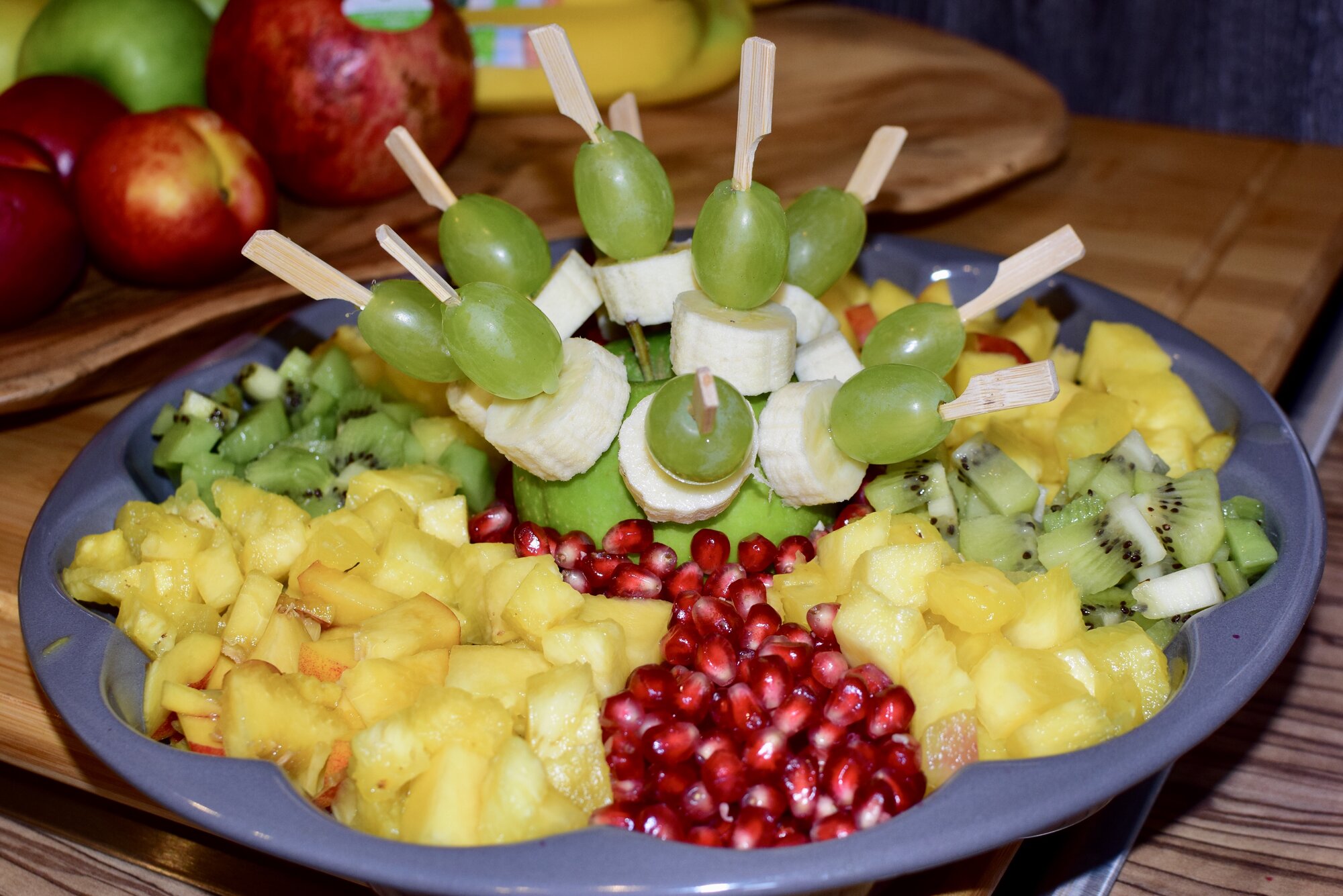 Obstplatten - zum Nachtisch viele Vitamine | Grillforum und BBQ - www ...