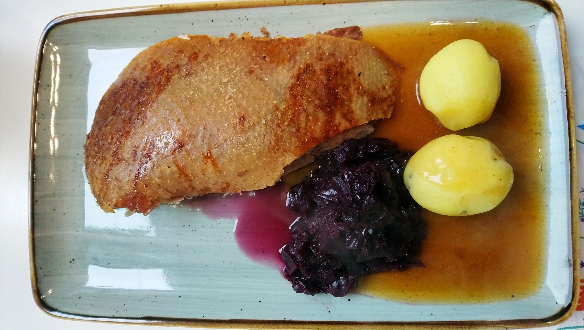 Ente klassisch mit Rotkraut und Kartoffeln | Grillforum und BBQ - www ...