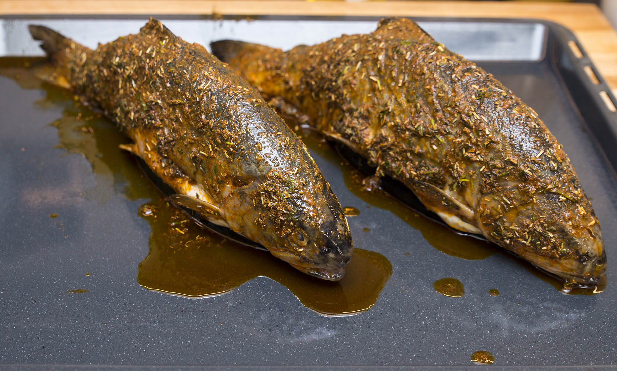 Gemüsepfanne mit Forelle vom Flying Fish | Grillforum und BBQ - www ...