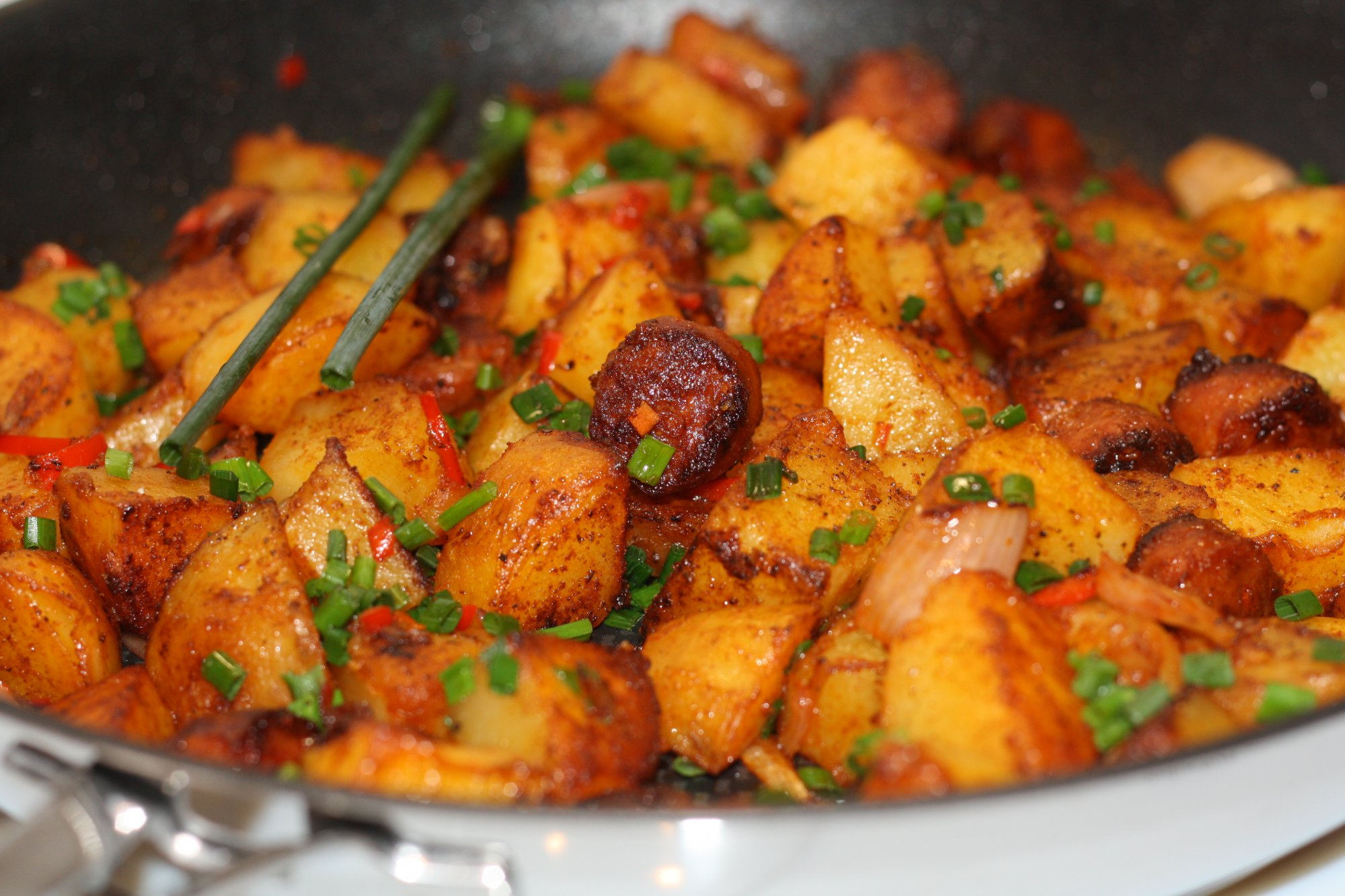 Spanische Kartoffelpfanne mit Chorizo a la Ingo :) | Grillforum und BBQ ...