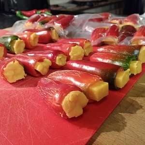 gefüllte Jalas