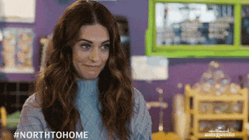 Lyndsy Fonseca Yep GIF by Hallmark Movies & Mysteries