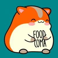 Sleepy Food GIF by Elmografico