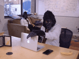 bored monkey business GIF by Checkmate Digital