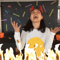 Deviled Egg Halloween GIF by GIPHY CAM