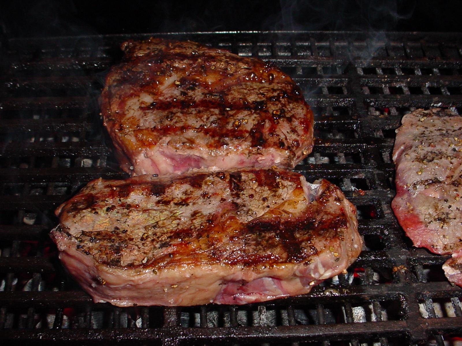 Rezept - Ribeye Steak in Rotwein-Marinade