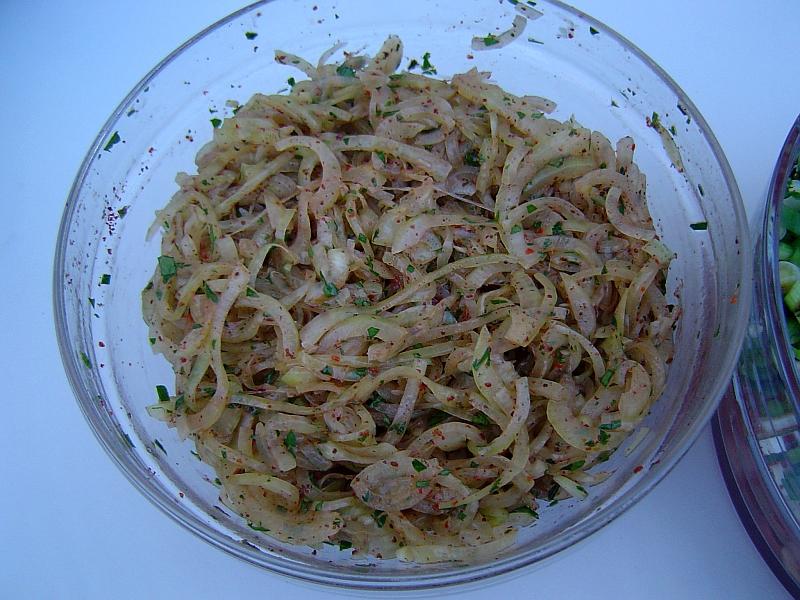 Rezept - Türkischer Zwiebelsalat