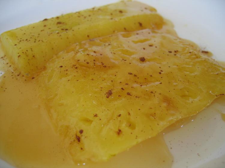 Rezept - Flambierte Ananas