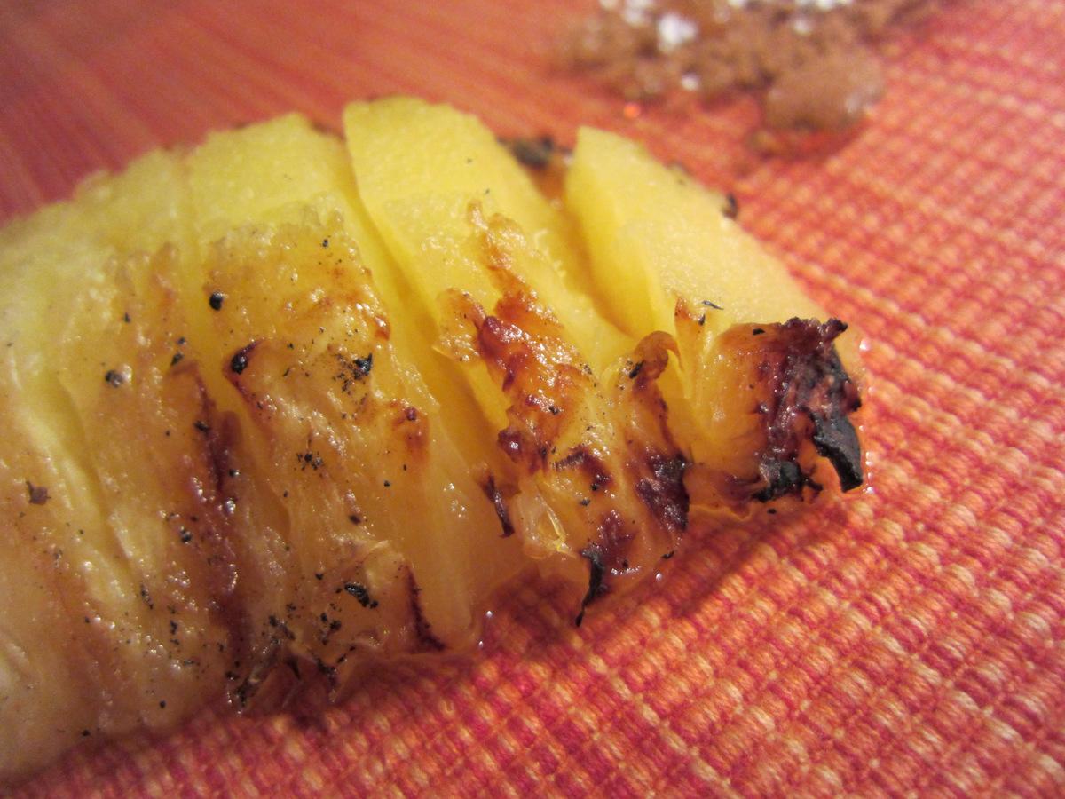 Rezept - Ananas flambiert