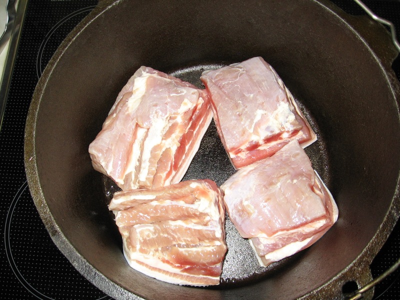 Brockelbohnen mit Lackfleisch | Grillforum und BBQ - www ...